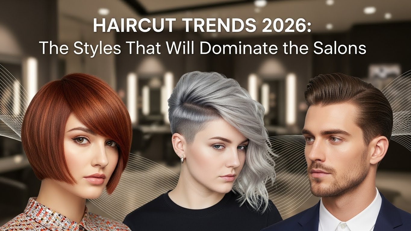 Tendências de Cortes de Cabelo 2026: Os Modelos que Vão Dominar os Salões