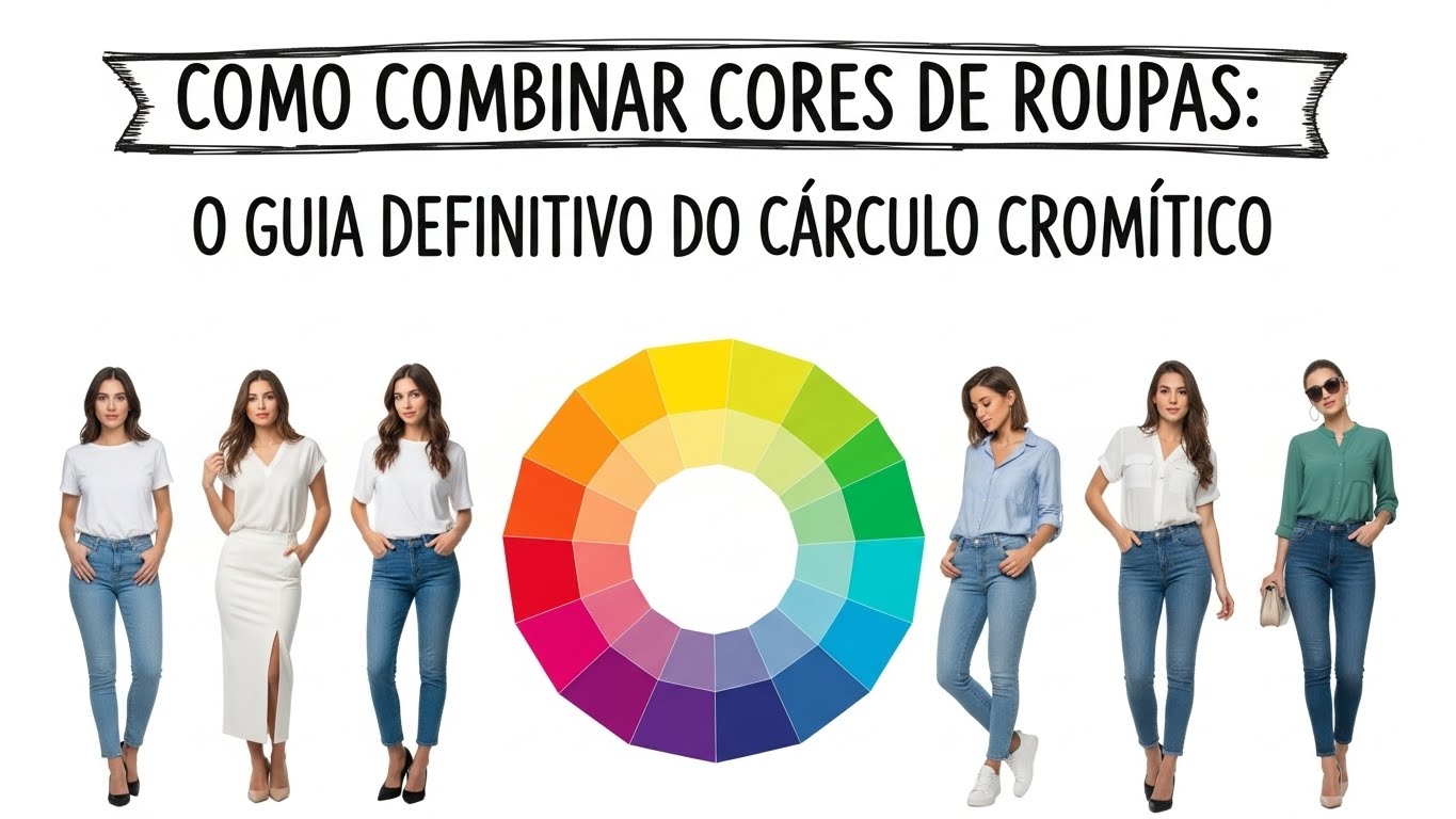 Como Combinar Cores de Roupa: O Guia Definitivo do Círculo Cromático