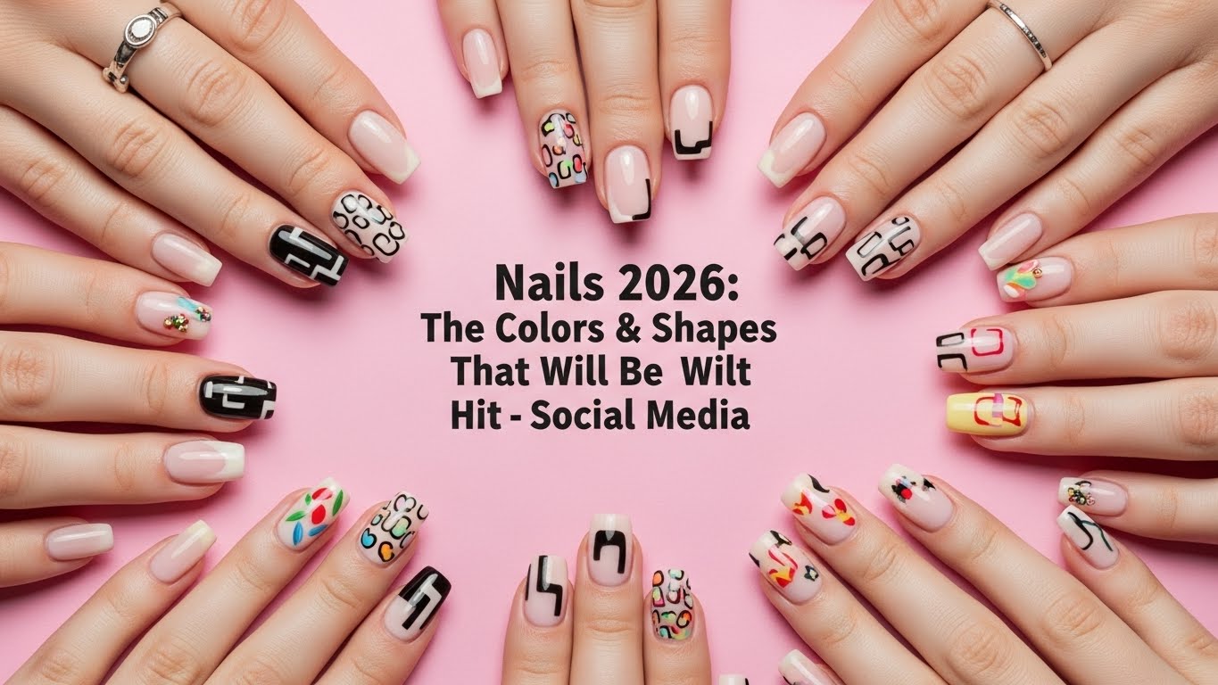 Unhas 2026: As Cores e Formatos que Vão Bombar nas Redes Sociais