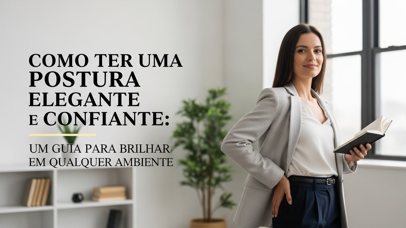 Como Ter uma Postura Elegante e Confiante: Guia para Brilhar em Qualquer Ambiente