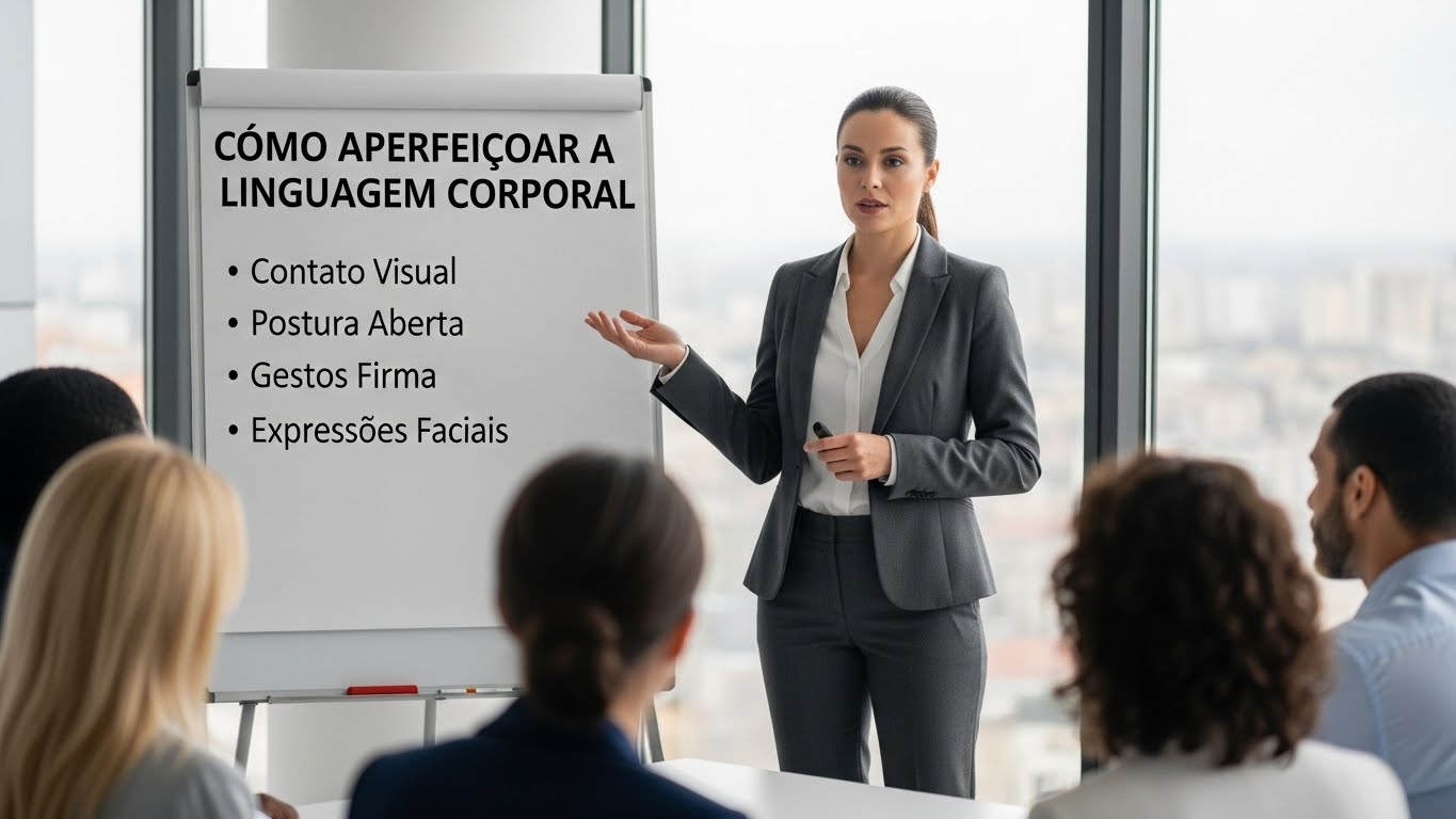 Como Melhorar a Linguagem Corporal para Transmitir Autoridade e Liderança no Trabalho