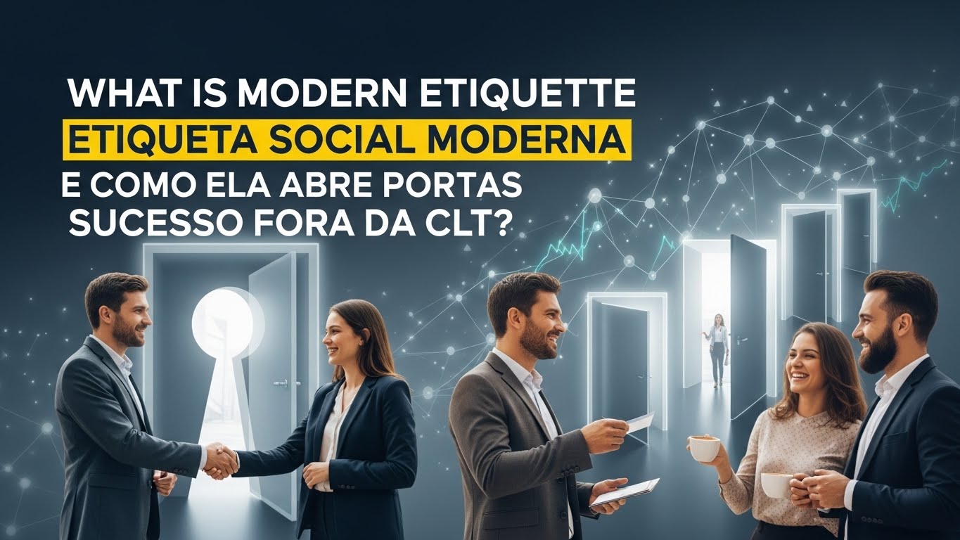 O Que É Etiqueta Social Moderna e Como Ela Abre Portas Para o Sucesso Fora da CLT