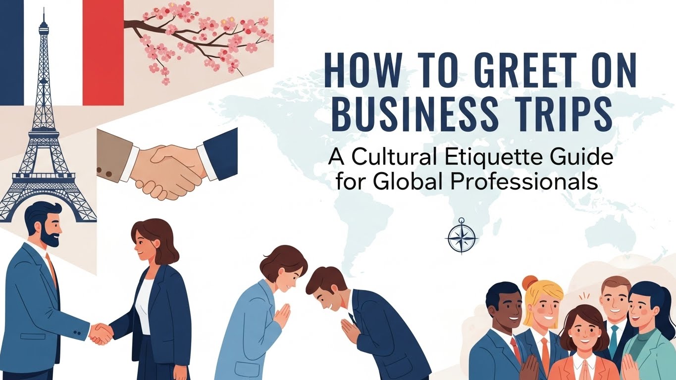 Como Cumprimentar em Viagens de Negócios: Guia de Etiqueta Cultural para Profissionais Globais