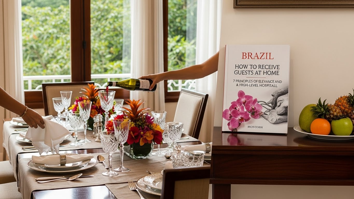 Como Receber Convidados em Casa: 7 Princípios de Elegância e Hospitalidade de Alto Nível