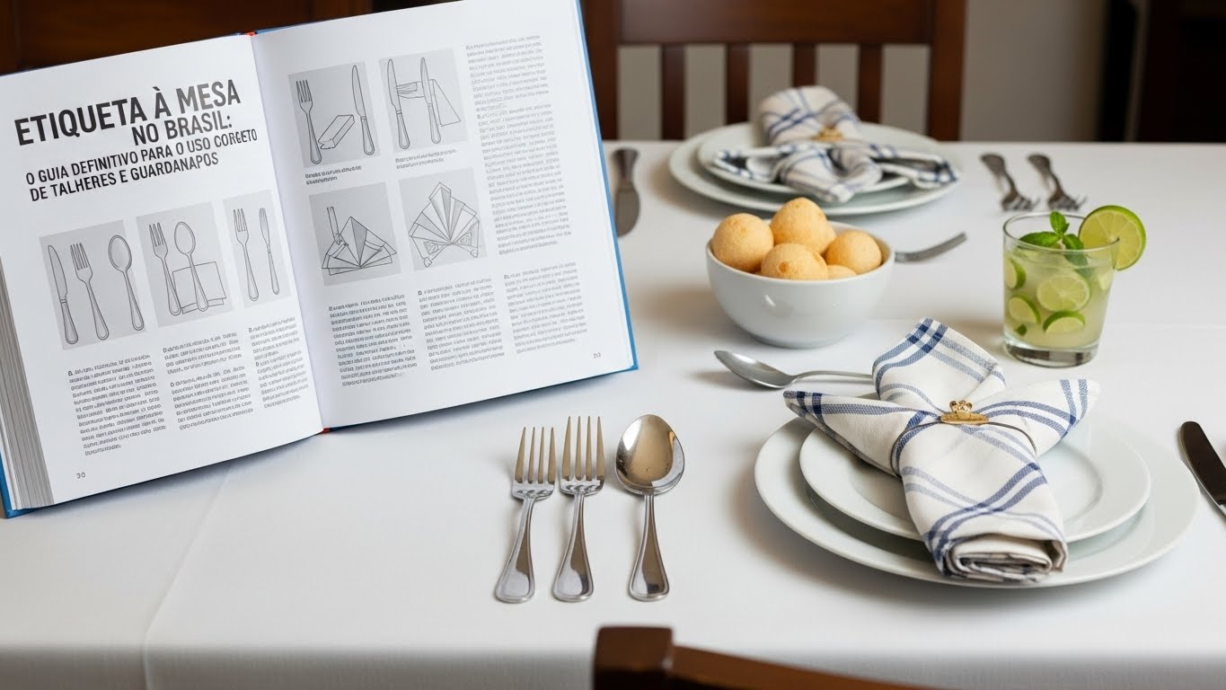 Etiqueta à Mesa: O Guia Definitivo para o Uso Correto de Talheres e Guardanapo