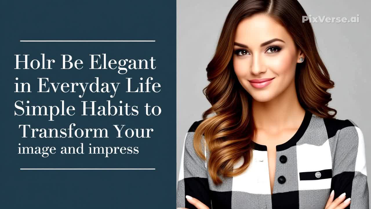 Como Ser Elegante no Dia a Dia: Hábitos Simples para Transformar Sua Imagem e Impressionar